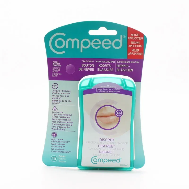 Compeed Bouton de Fièvre 15 patchs - Univers Pharmacie
