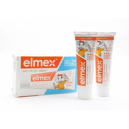 Elmex Dentifrice Enfant 2X50ml - Univers Pharmacie