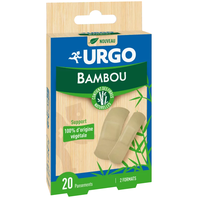 Urgo Bambou 20 pansements - Univers Pharmacie