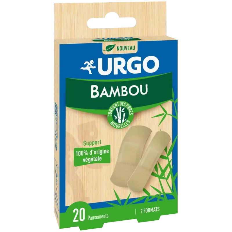 Urgo Bambou 20 pansements - Univers Pharmacie