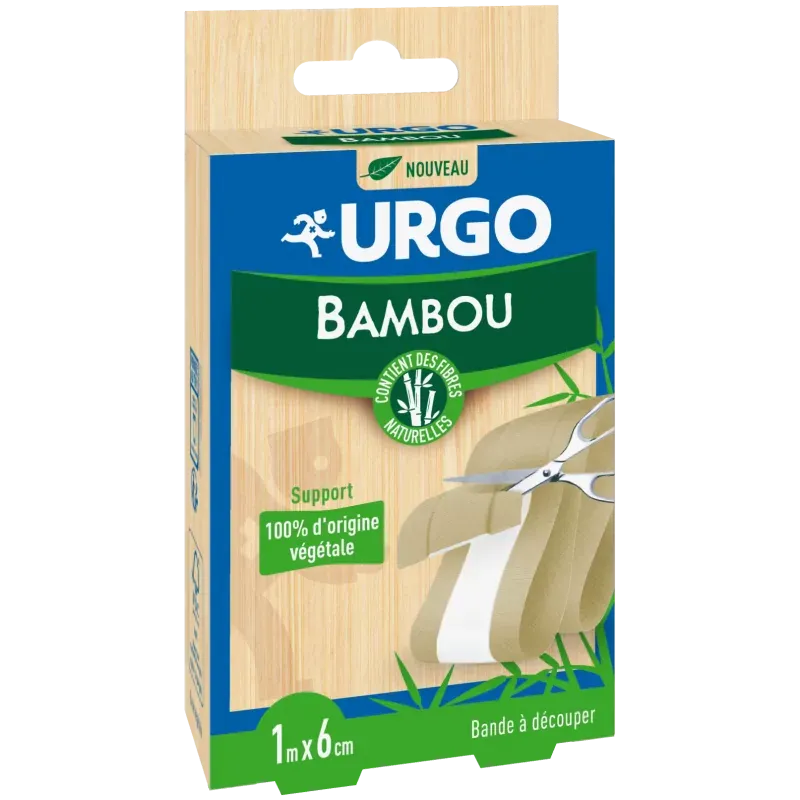 Urgo Bambou Bande à Découper 1mX6cm Urgo Bambou Bande à Découper 1mX6cm