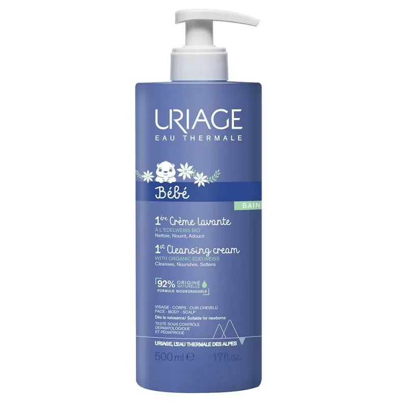 Uriage Bébé 1ère Crème Lavante 500ml - Univers Pharmacie