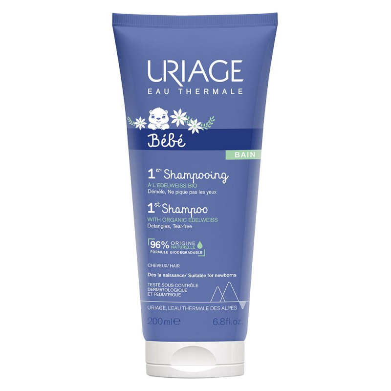 Uriage Bébé 1er Shampooing 200ml - Univers Pharmacie Uriage Bébé 1er Shampooing 200ml - Univers Pharmacie