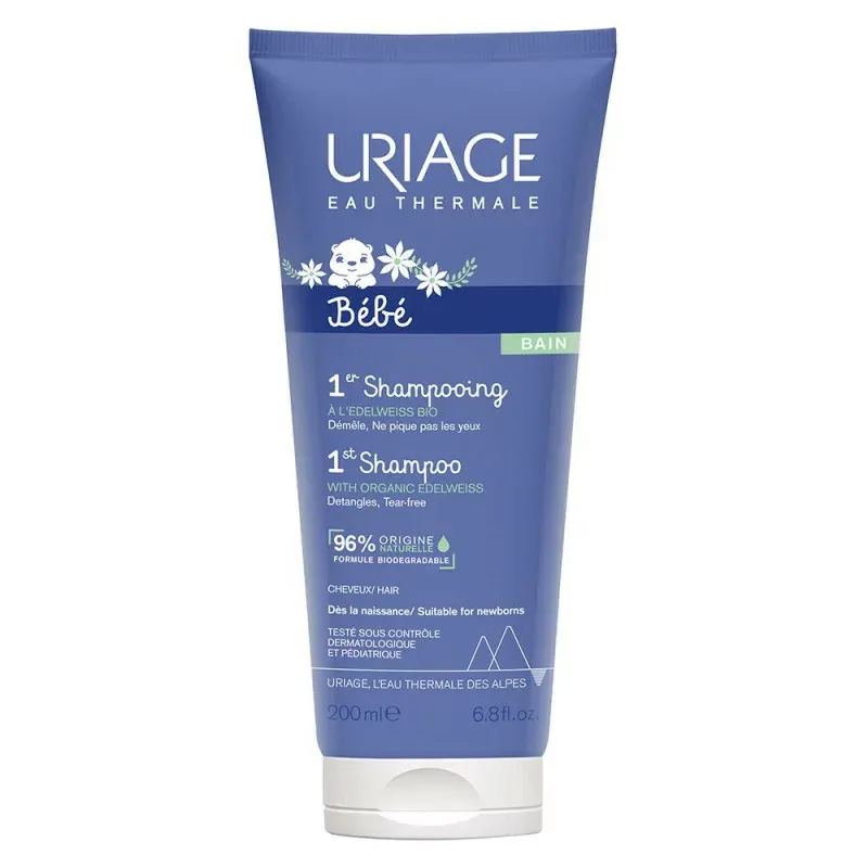 Uriage Bébé 1er Shampooing 200ml - Univers Pharmacie
