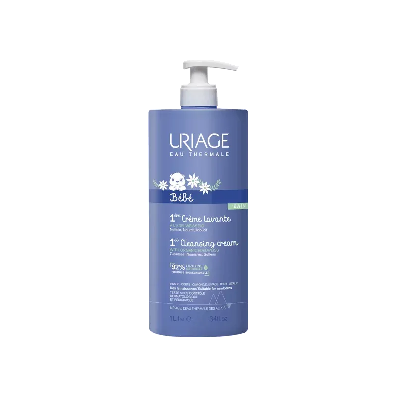 Uriage Bébé 1ère Crème Lavante 1L