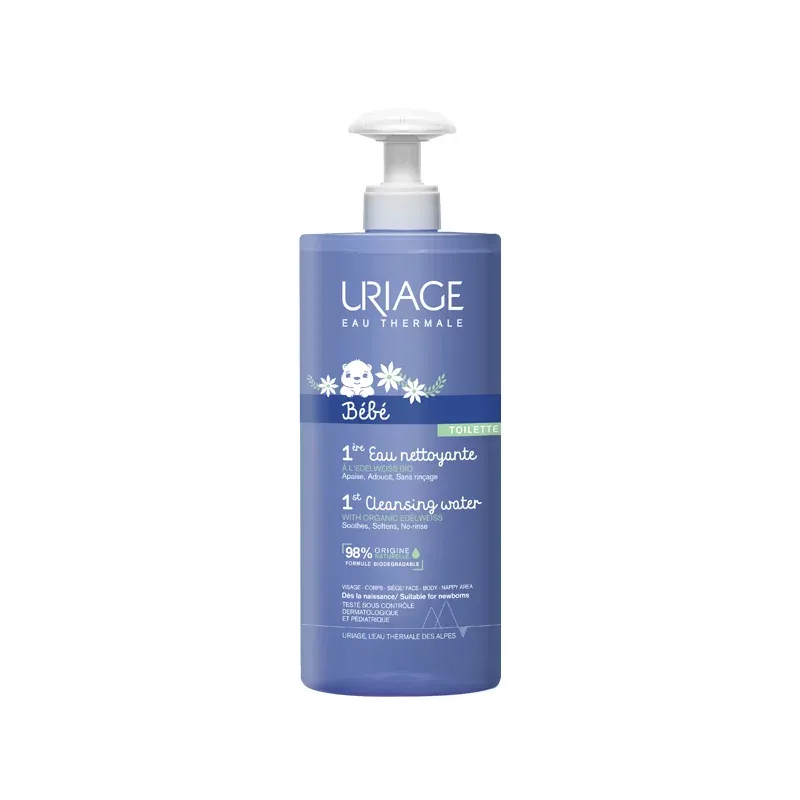 Uriage Bébé 1ère Eau Nettoyante 500ml - Univers Pharmacie