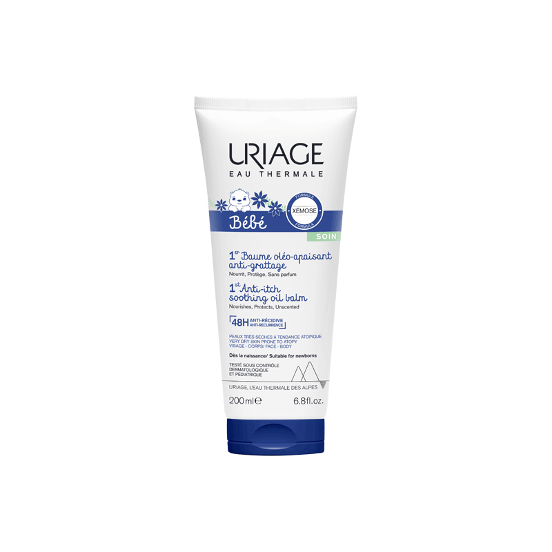 Uriage Bébé 1er Baume Oléo-apaisant 200ml - Univers Pharmacie Uriage Bébé 1er Baume Oléo-apaisant 200ml - Univers Pharmacie