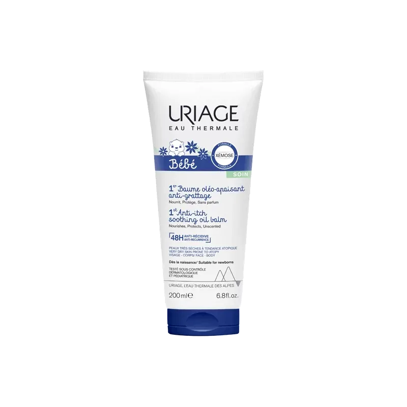 Uriage Bébé 1er Baume Oléo-apaisant 200ml - Univers Pharmacie