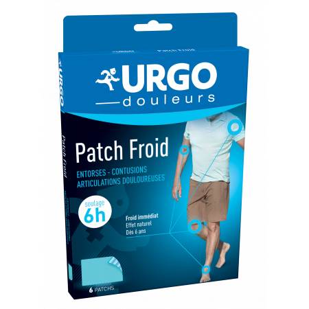 Urgo Douleurs Patch Froid X6 - Univers Pharmacie