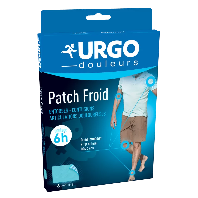 Urgo Douleurs Patch Froid X6 - Univers Pharmacie