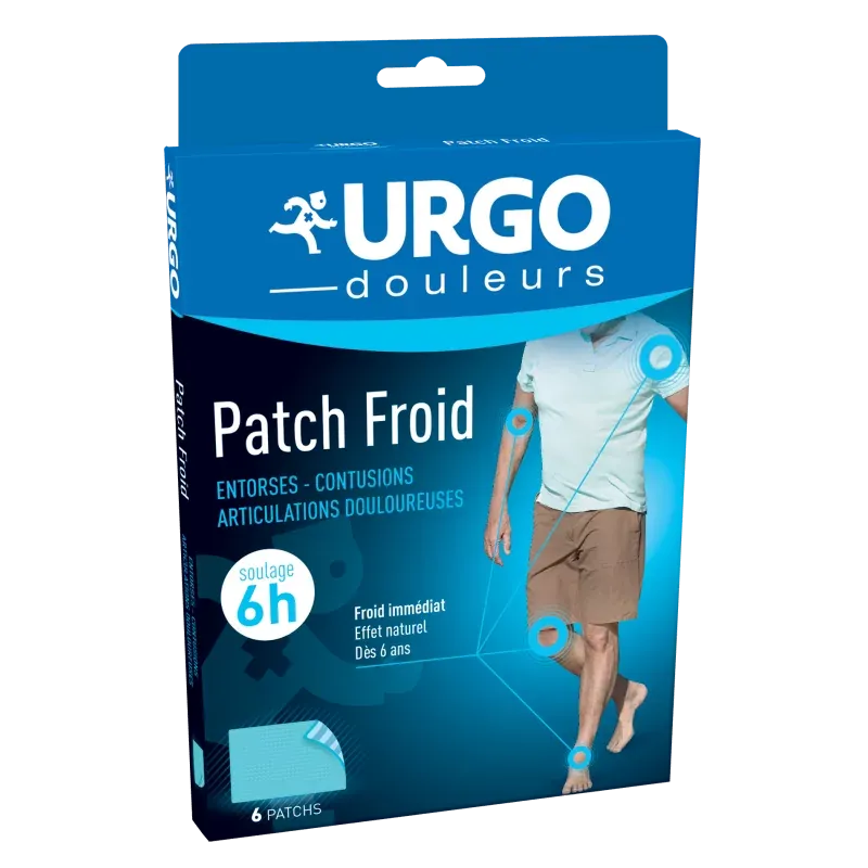 Urgo Douleurs Patch Froid X6 - Univers Pharmacie