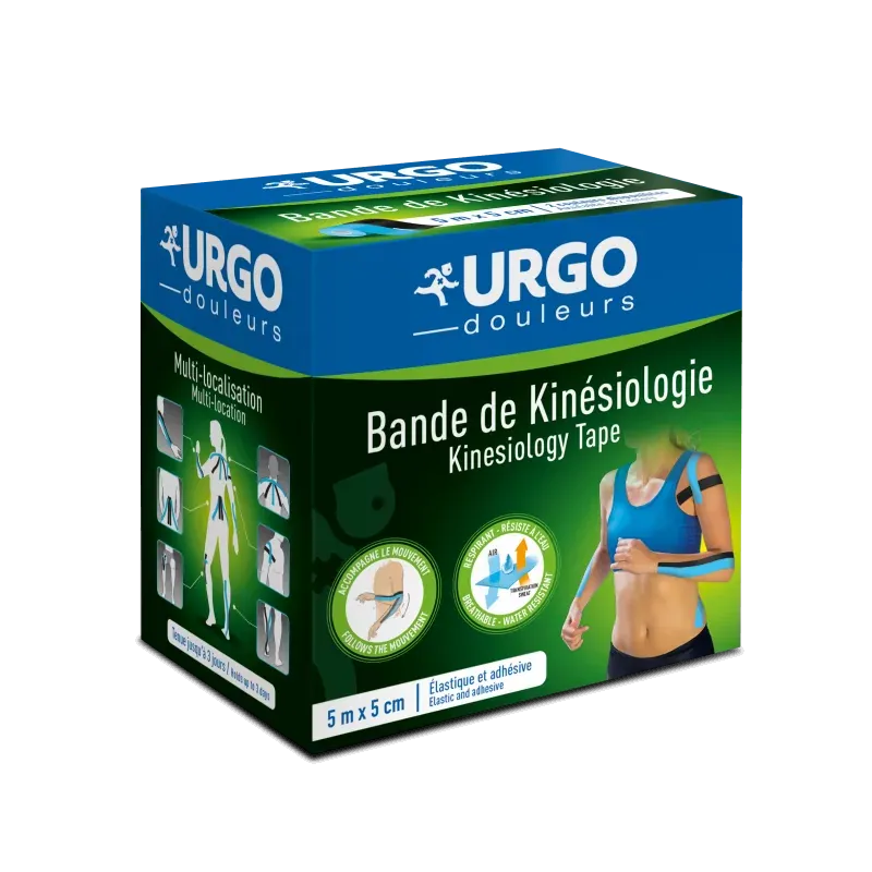 Urgo Douleurs Bande de Kinésiologie 5mX5cm - Univers Pharmacie
