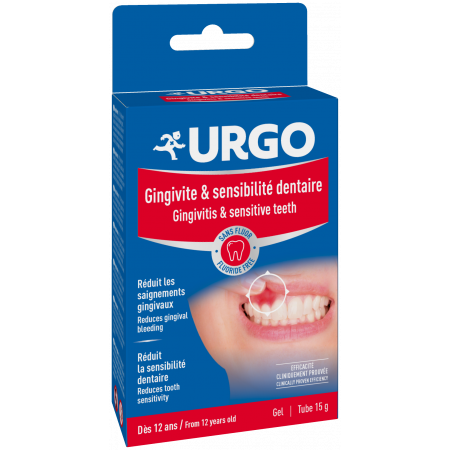 Urgo Gingivite & Sensibilité Dentaire Gel 15g - Univers Pharmacie