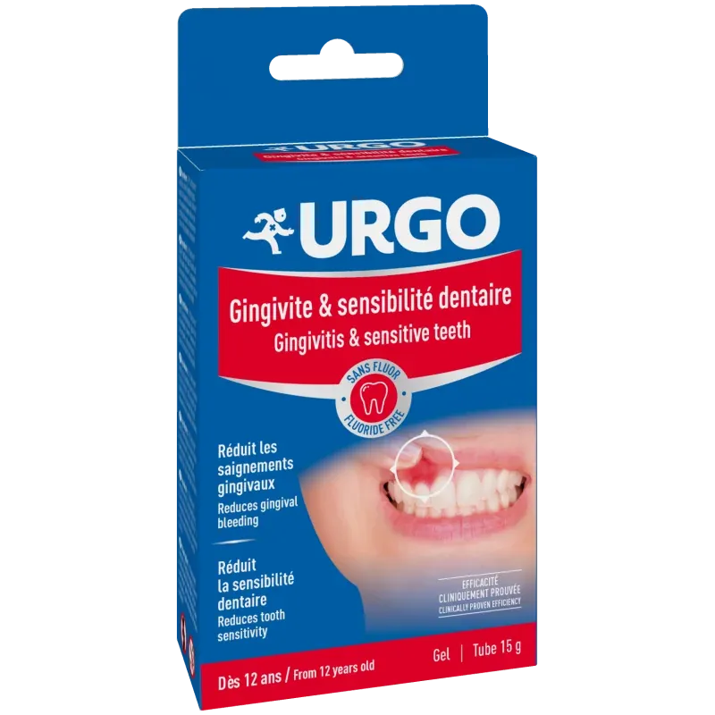 Urgo Gingivite & Sensibilité Dentaire Gel 15g - Univers Pharmacie