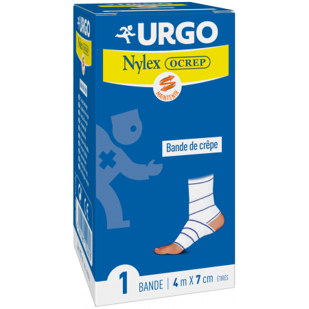 Urgo Nylex Ocrep Bande de Crêpe 4mX7cm - Univers Pharmacie