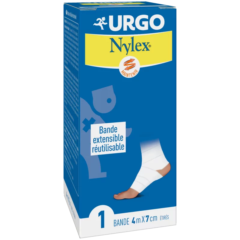 Urgo Nylex Bande Extensible Réutilisable 4mX7cm - Univers Pharmacie