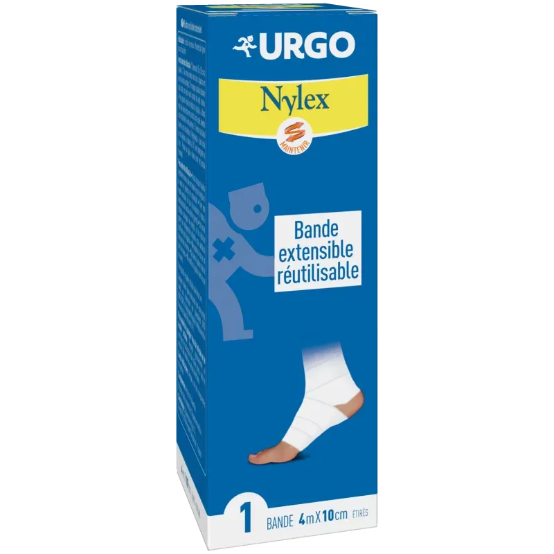 Urgo Nylex Bande Extensible Réutilisable 4mX10cm - Univers Pharmacie