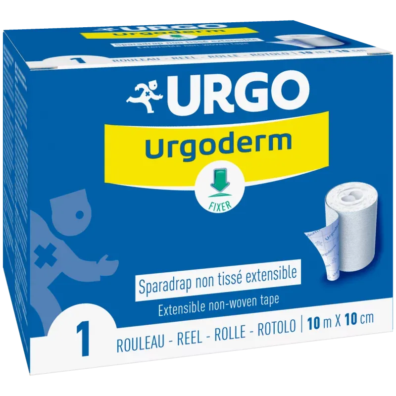 Urgo Urgoderm Sparadrap Non Tissé Extensible 10mX10cm - Univers Pharmacie