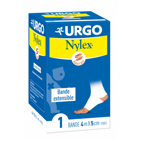 Urgo Nylex Bande Extensible Réutilisable 4mX5cm - Univers Pharmacie