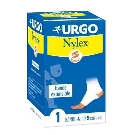 Urgo Nylex Bande Extensible Réutilisable 4mX5cm - Univers Pharmacie