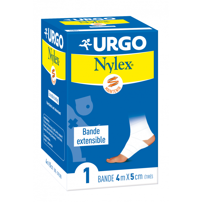 Urgo Nylex Bande Extensible Réutilisable 4mX5cm - Univers Pharmacie