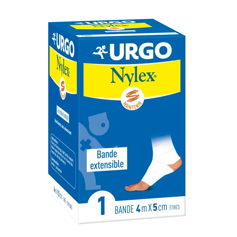 Urgo Nylex Bande Extensible Réutilisable 4mX5cm - Univers Pharmacie