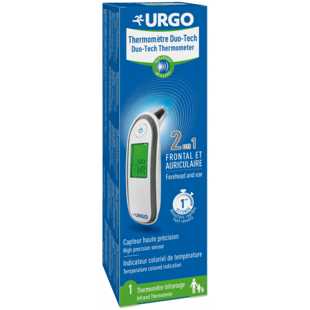 Urgo Thermomètre Duo-Tech 2en1 - Univers Pharmacie