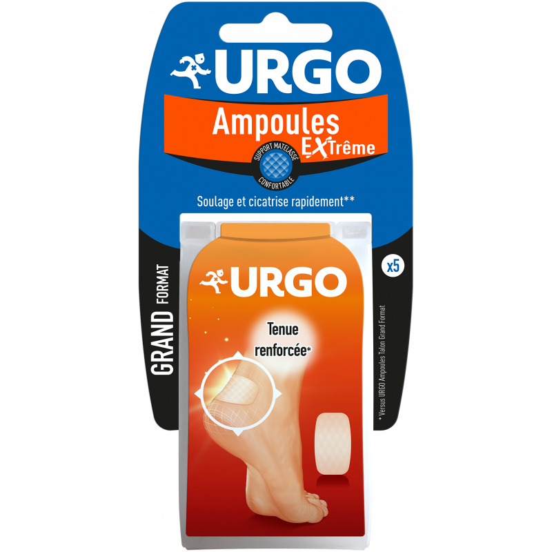 Urgo Ampoules Extrême Grand Format 5 pansements - Univers Pharmacie Urgo Ampoules Extrême Grand Format 5 pansements - Univers Pharmacie