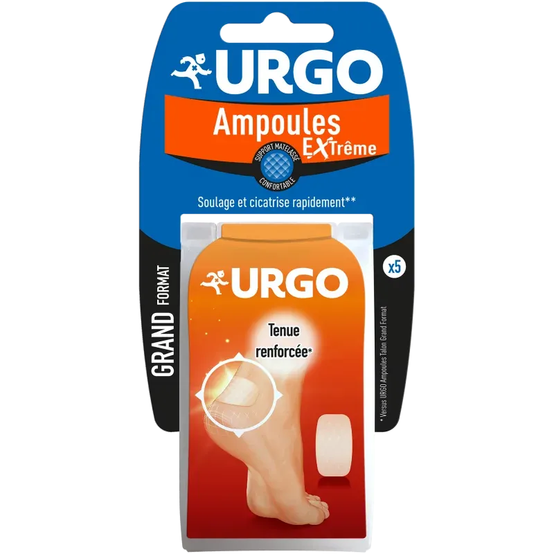 Urgo Ampoules Extrême Grand Format 5 pansements - Univers Pharmacie