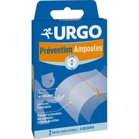 Urgo Prévention Ampoules Bandes Hydrocolloïdes X2 - Univers Pharmacie