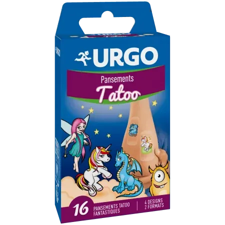 Urgo Pansements Tatoo X16 - Univers Pharmacie