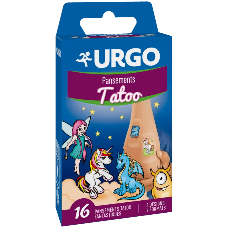 Urgo Pansements Tatoo X16 - Univers Pharmacie