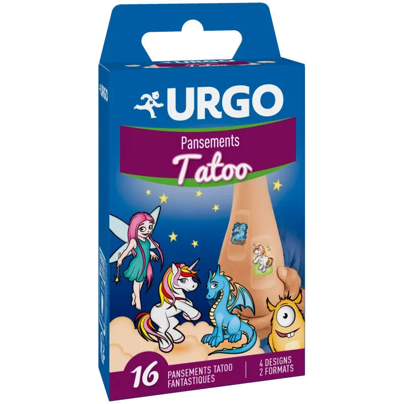 Urgo Pansements Tatoo X16 - Univers Pharmacie