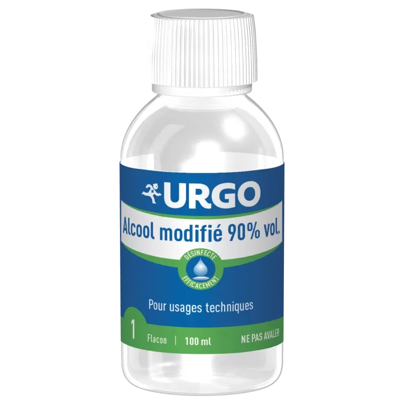 Urgo Alcool Modifié 90% vol. 100ml - Univers Pharmacie