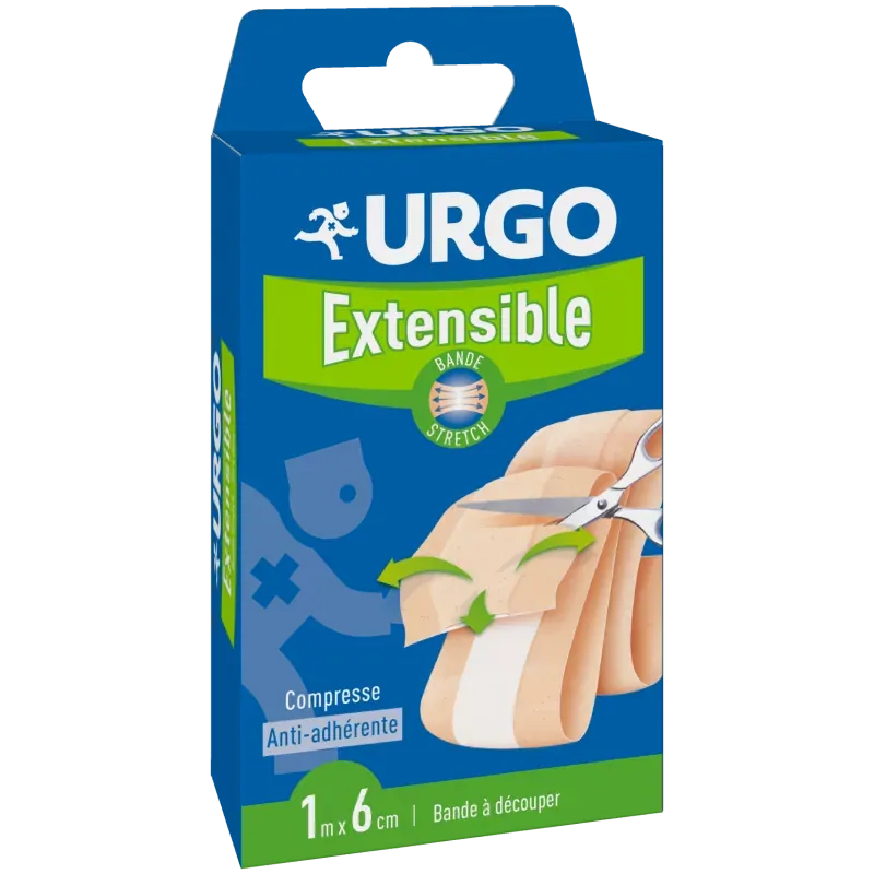 Urgo Bande à Découper Extensible 1mX6cm - Univers Pharmacie