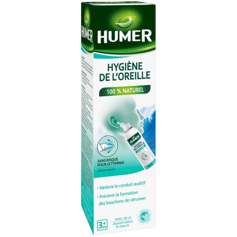 Humer Hygiène de l'Oreille 100ml - Univers Pharmacie