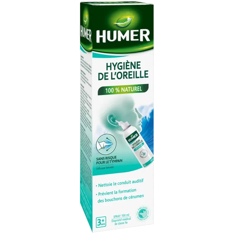 Humer Hygiène de l'Oreille 100ml - Univers Pharmacie