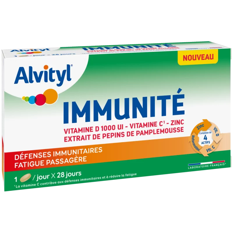 Alvityl Immunité 28 comprimés - Univers Pharmacie