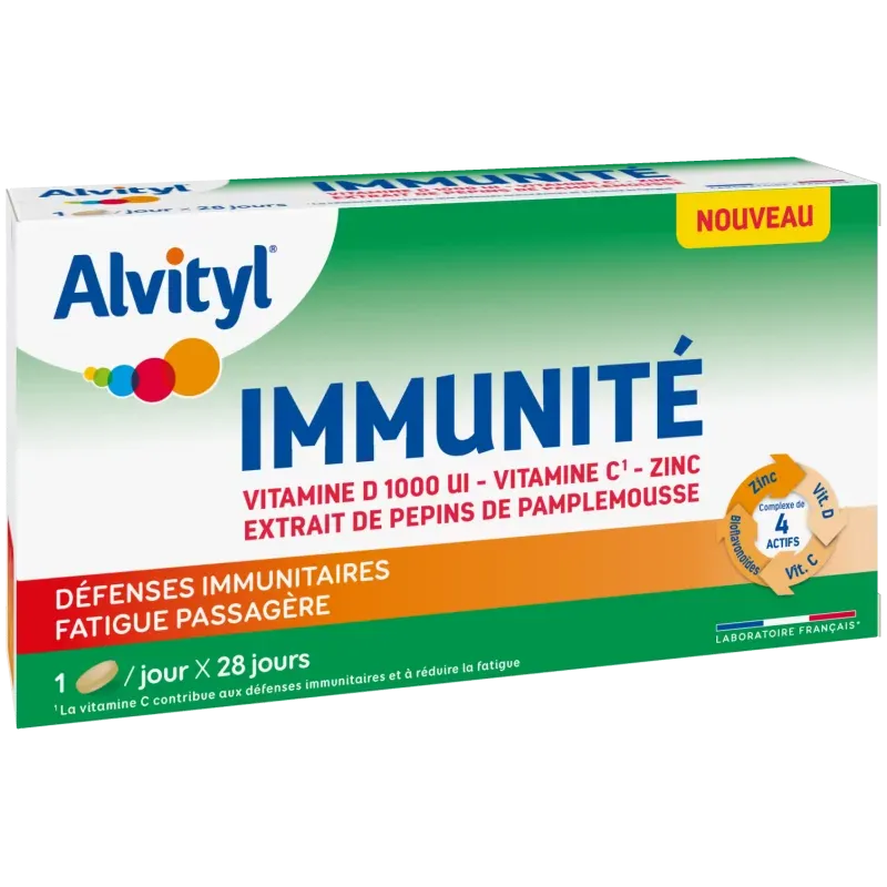 Alvityl Immunité 28 comprimés - Univers Pharmacie