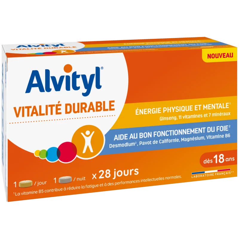Alvityl Vitalité Durable 28 jours - Univers Pharmacie