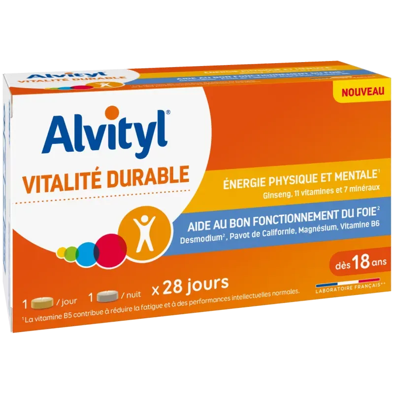 Alvityl Vitalité Durable 28 jours - Univers Pharmacie