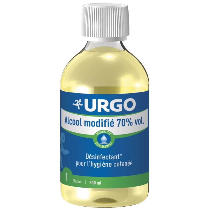 Urgo Alcool Modifié 70% vol. 200ml | Univers Pharmacie