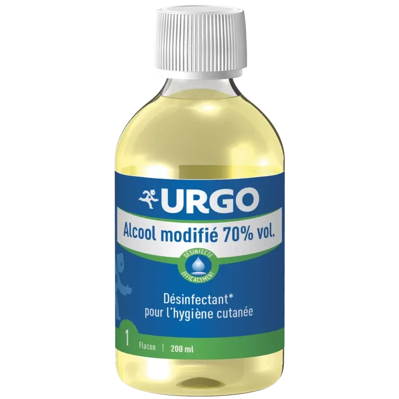 Urgo Alcool Modifié 70% vol. 200ml - Univers Pharmacie