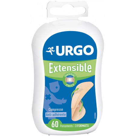 Urgo Extensible 60 Pansements 3 Formats - Univers Pharmacie