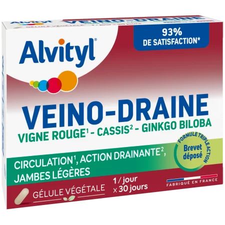 Alvityl Veino-Draine 30 gélules - Univers Pharmacie