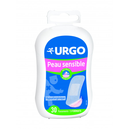 Urgo Peau Sensible 30 pansements - Univers Pharmacie - Univers Pharmacie
