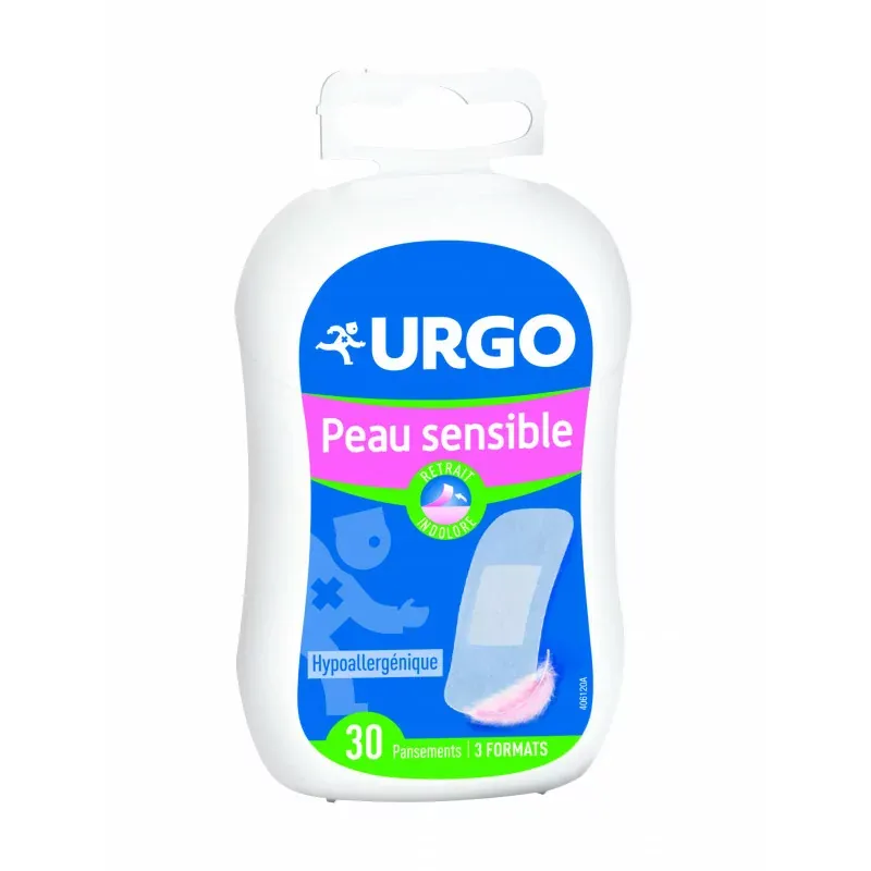 Urgo Peau Sensible 30 pansements - Univers Pharmacie - Univers Pharmacie