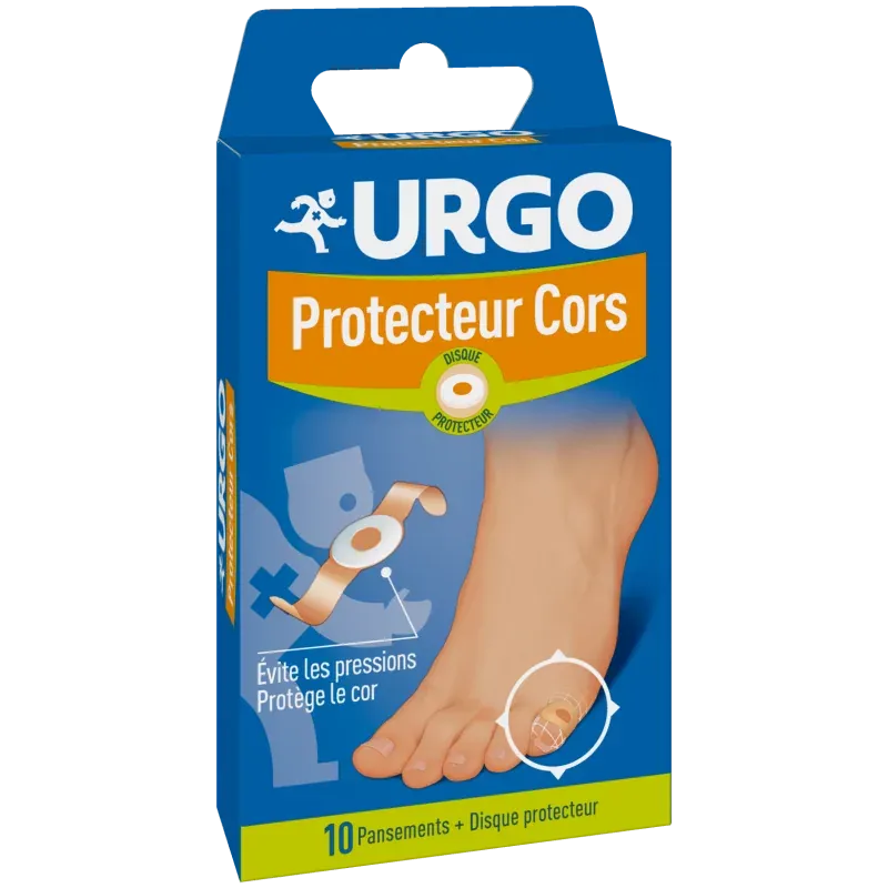 Urgo Protecteur Cors 10 pansements adhésifs - Univers Pharmacie