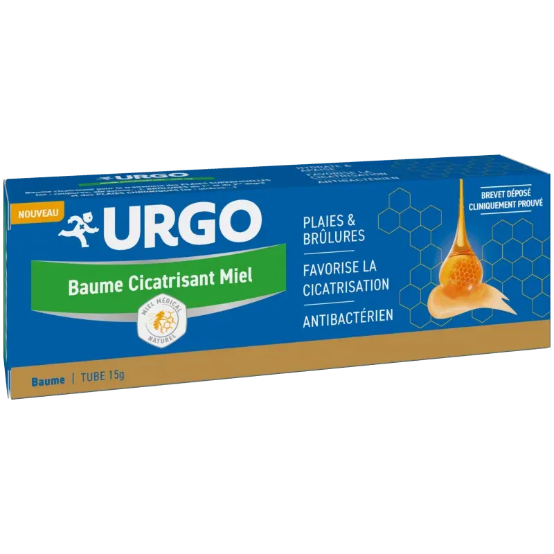 Urgo Baume Miel Cicatrisant 15g - Univers Pharmacie