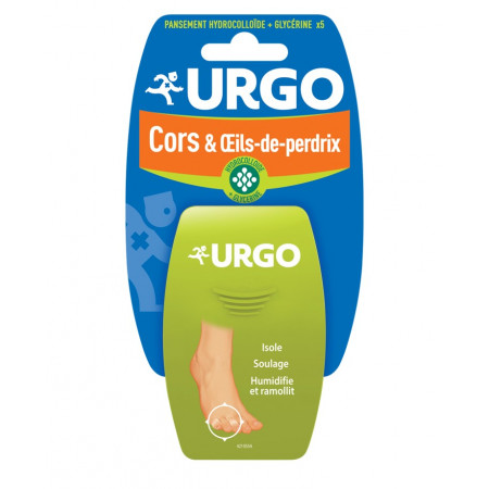 Urgo Cors & Œils-de-perdrix 5 pansements - Univers Pharmacie
